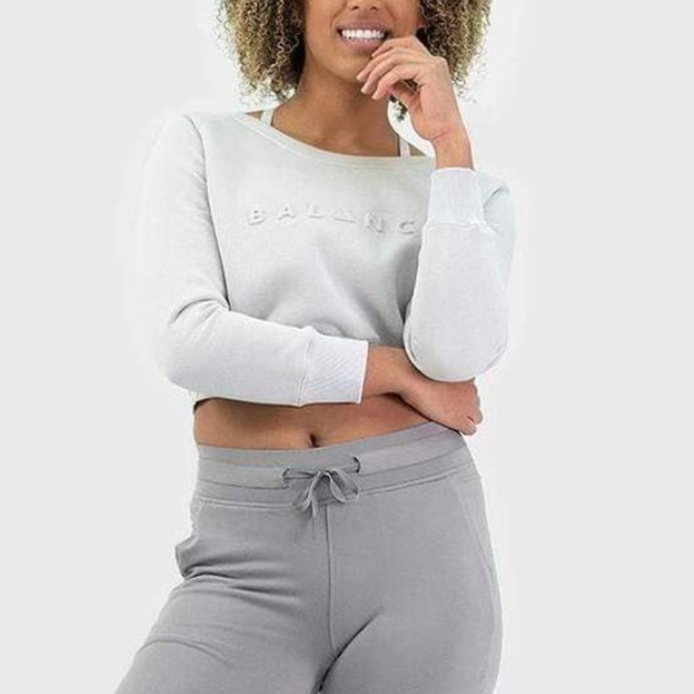 Balance Logic Cropped Crew size small